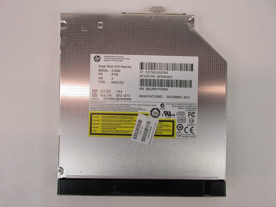 Amazon.com: HP EliteBook 8570P Laptop SN-208 DVD/CD- RW Drive